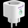 Smart Power Plug is a device to control remotely via Wi-Fi connected through it load, measure its power and monitor electrical energy consumption. White color, multi language version.