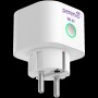 Smart Power Plug is a device to control remotely via Wi-Fi connected through it load, measure its power and monitor electrical energy consumption. White color, multi language version.