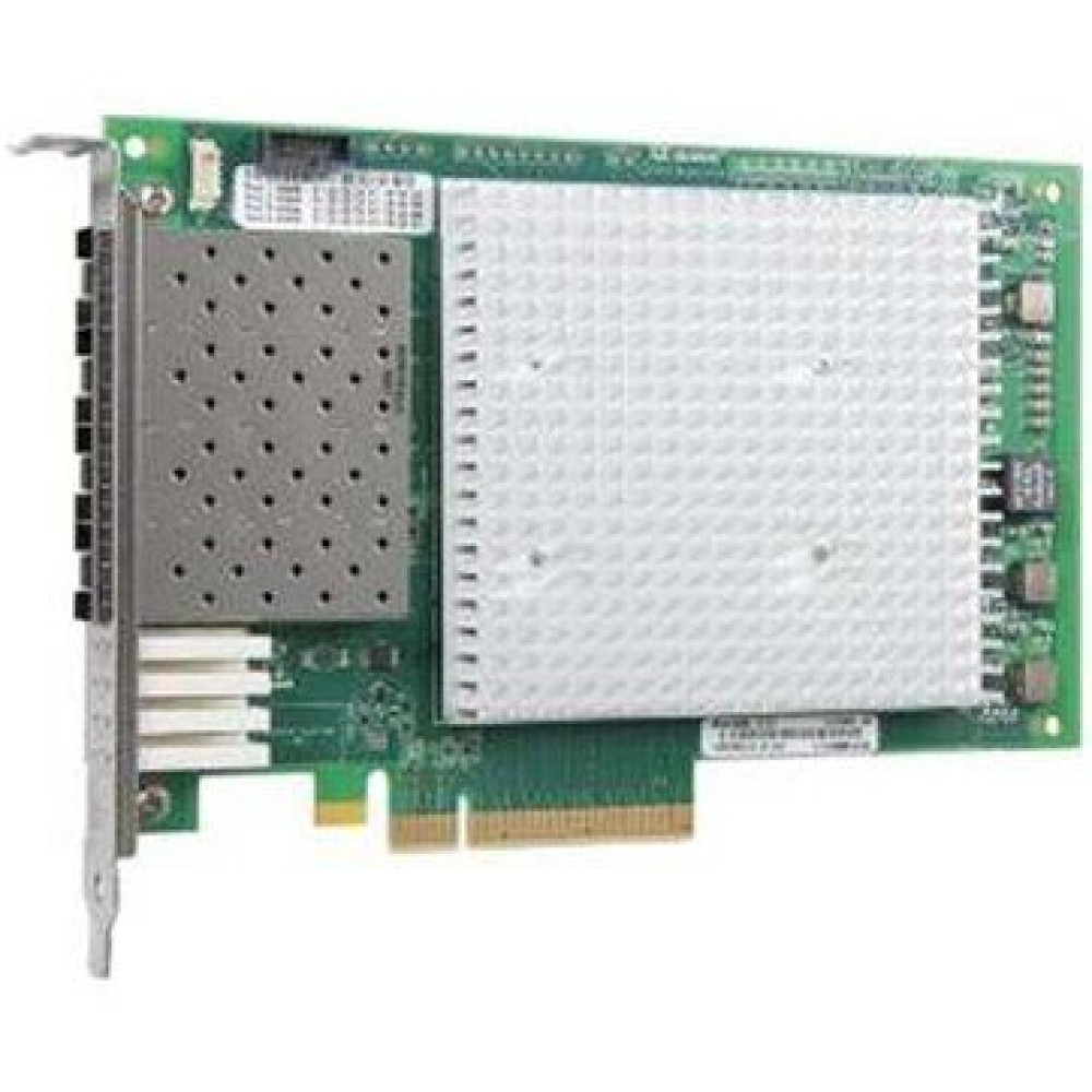 Qlogic 16Gb Quad Port FC HBA, PCIe Gen3 x8, LC multi-mode optic