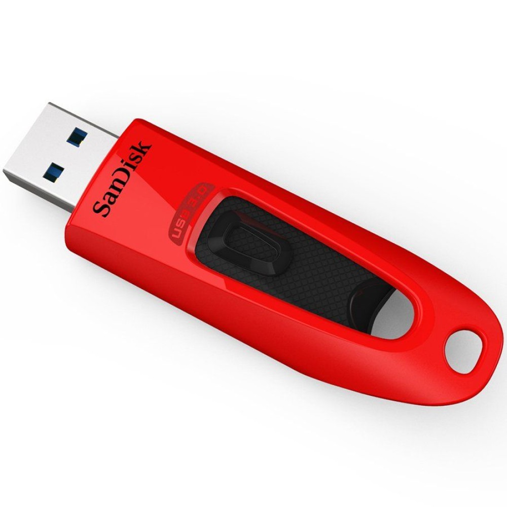 SanDisk Ultra 64GB, USB 3.0 Flash Drive, 130MB/s read - Red, EAN: 619659145897