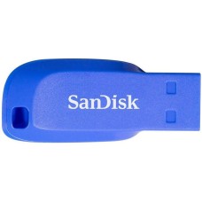 SanDisk Cruzer Blade USB Flash Drive 16GB Electric Blue