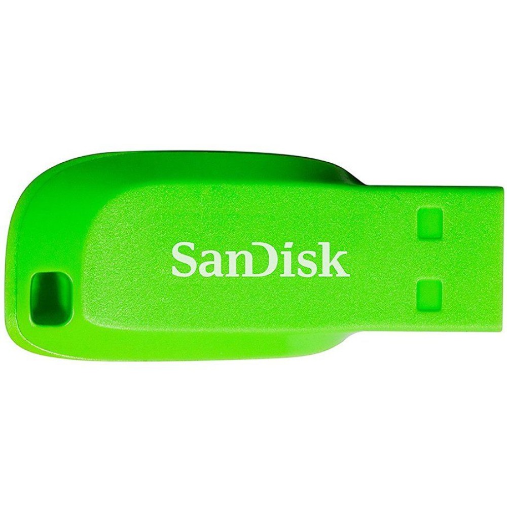 SanDisk Cruzer Blade USB Flash Drive 16GB Electric Green, EAN: 619659141080