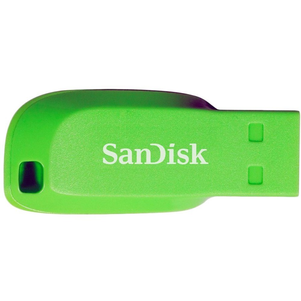 SanDisk Cruzer Blade USB Flash Drive 32GB Electric Green, EAN: 619659146948