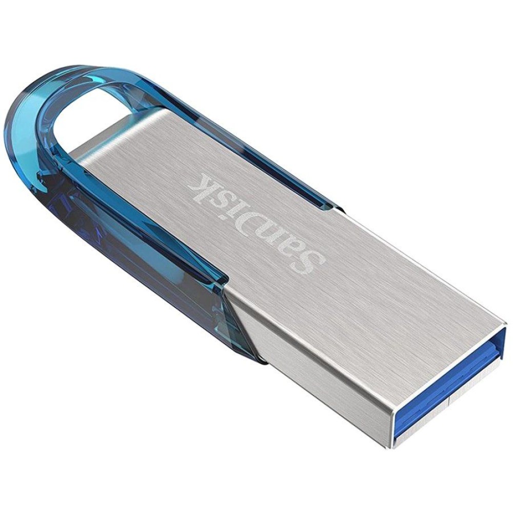 SanDisk Ultra Flair 32GB, USB 3.0, 150MB/s read - Tropical Blue , EAN: 619659163020