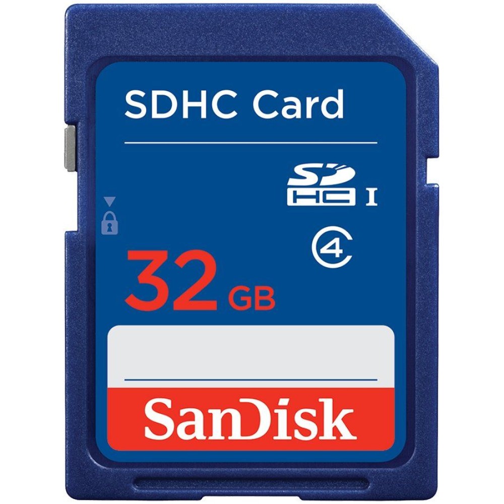 SanDisk 32GB SDHC Class 4 Memory Card, EAN: 619659058500