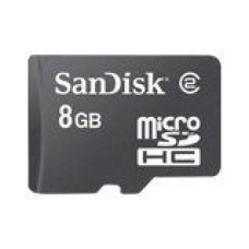 SanDisk microSDHC 8GB; EAN: 619659052362