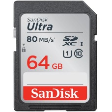 SanDisk Ultra 64GB SDXC Memory Card 120MB/s; EAN:619659182939