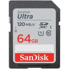 SanDisk Ultra 64GB SDXC Memory Card 100MB/s, EAN: 619659185282