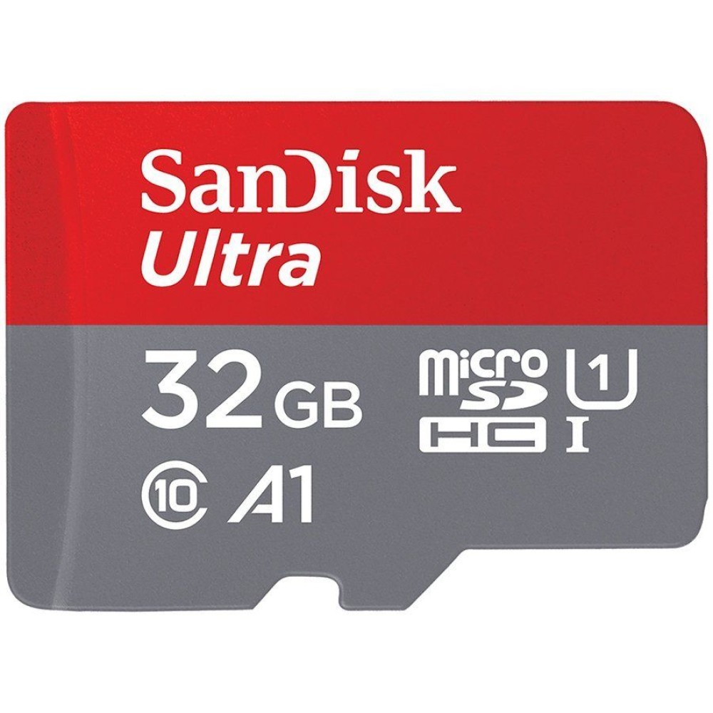 SANDISK 32GB Ultra microSDHC UHS-I Card A1 Class 10