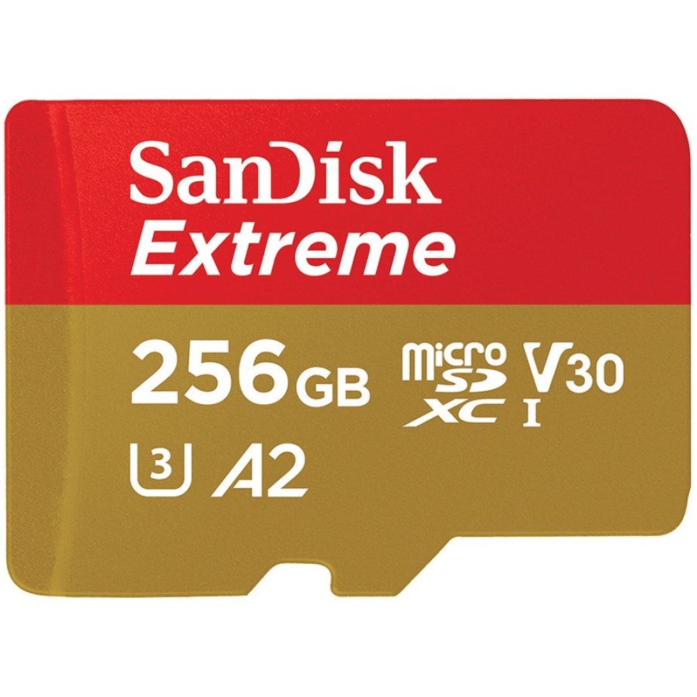 SanDisk Extreme microSDXC 256GB for Mobile Gaming