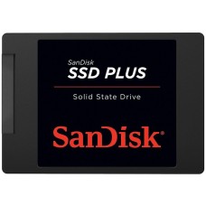 SanDisk SSD PLUS 480GB - 2.5” SATA SSD, up to 535MB/s Read and 445MB/s Write speeds, EAN: 619659146757