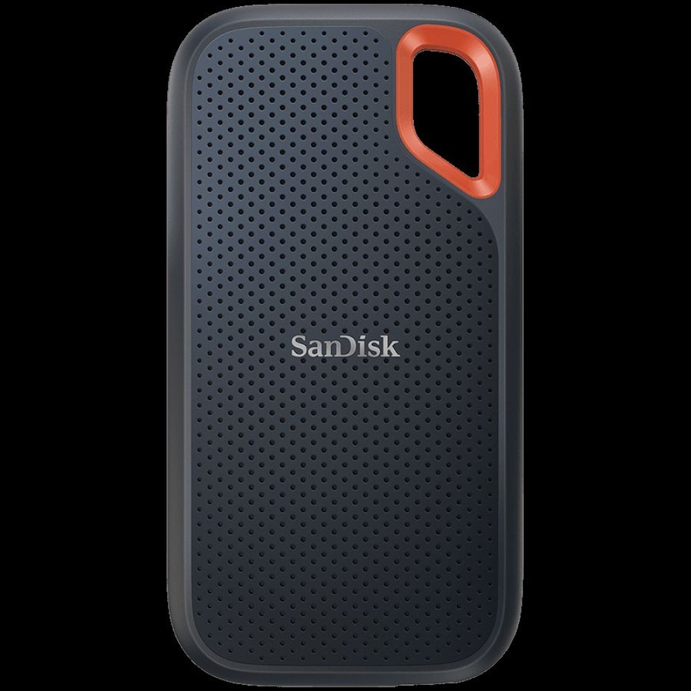 SanDisk Extreme 1TB Portable SSD - up to 1050MB/s Read and 1000MB/s Write Speeds, USB 3.2 Gen 2, 2-meter drop protection and IP55 resistance, EAN: 619659182557