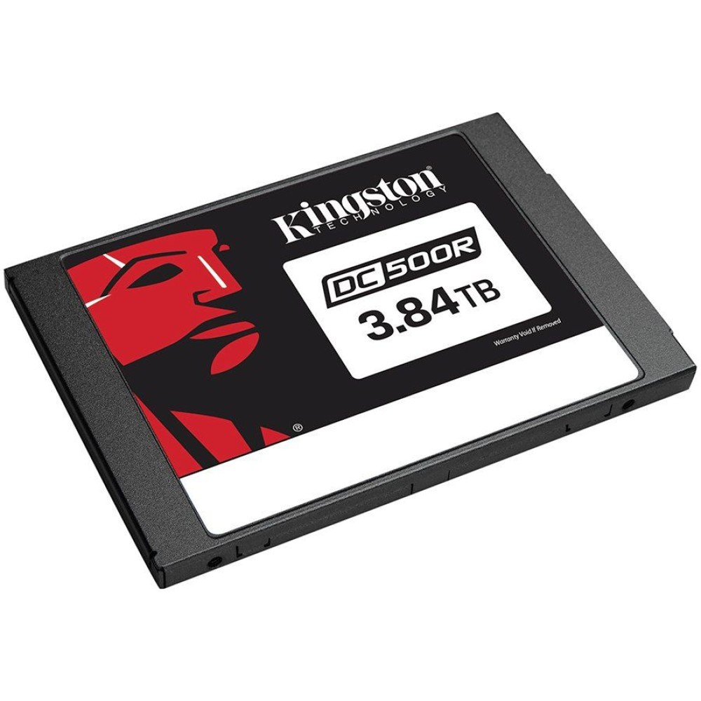 KINGSTON DC500R 3.84TB Enterprise SSD, 2.5” 7mm, SATA 6 Gb/s, Read/Write: 555 / 520 MB/s, Random Read/Write IOPS 98K/28K