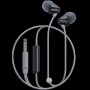 TCL In-ear Wired Headset ,Frequency of response: 10-22K, Sensitivity: 105 dB, Driver Size: 8.6mm, Impedence: 16 Ohm, Acoustic system: closed, Max power input: 20mW, Connectivity type: 3.5mm jack, Color Phantom Black