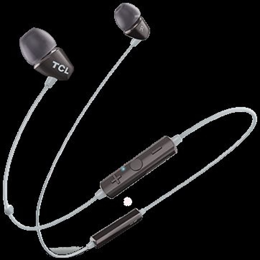 TCL In-ear Bleutooth Headset, Frequency of response: 10-22K, Sensitivity: 105 dB, Driver Size: 8.6mm, Impedence: 16 Ohm, Acoustic system: closed, Max power input: 20mW, Connectivity type: Bluetooth only (BT 4.2), Color Phantom Black