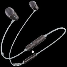 TCL In-ear Bleutooth Headset, Frequency of response: 10-22K, Sensitivity: 105 dB, Driver Size: 8.6mm, Impedence: 16 Ohm, Acoustic system: closed, Max power input: 20mW, Connectivity type: Bluetooth only (BT 4.2), Color Phantom Black