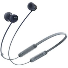 TCL Neckband (in-ear) Bluetooth Headset, Frequency of response: 10-23K, Sensitivity: 104 dB, Driver Size: 8.6mm, Impedence: 28 Ohm, Acoustic system: closed, Max power input: 25mW, Connectivity type: Bluetooth only (BT 5.0), Color Phantom Black