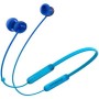 TCL Neckband (in-ear) Bluetooth Headset, Frequency of response: 10-23K, Sensitivity: 104 dB, Driver Size: 8.6mm, Impedence: 28 Ohm, Acoustic system: closed, Max power input: 25mW, Connectivity type: Bluetooth only (BT 5.0), Color Ocean Blue