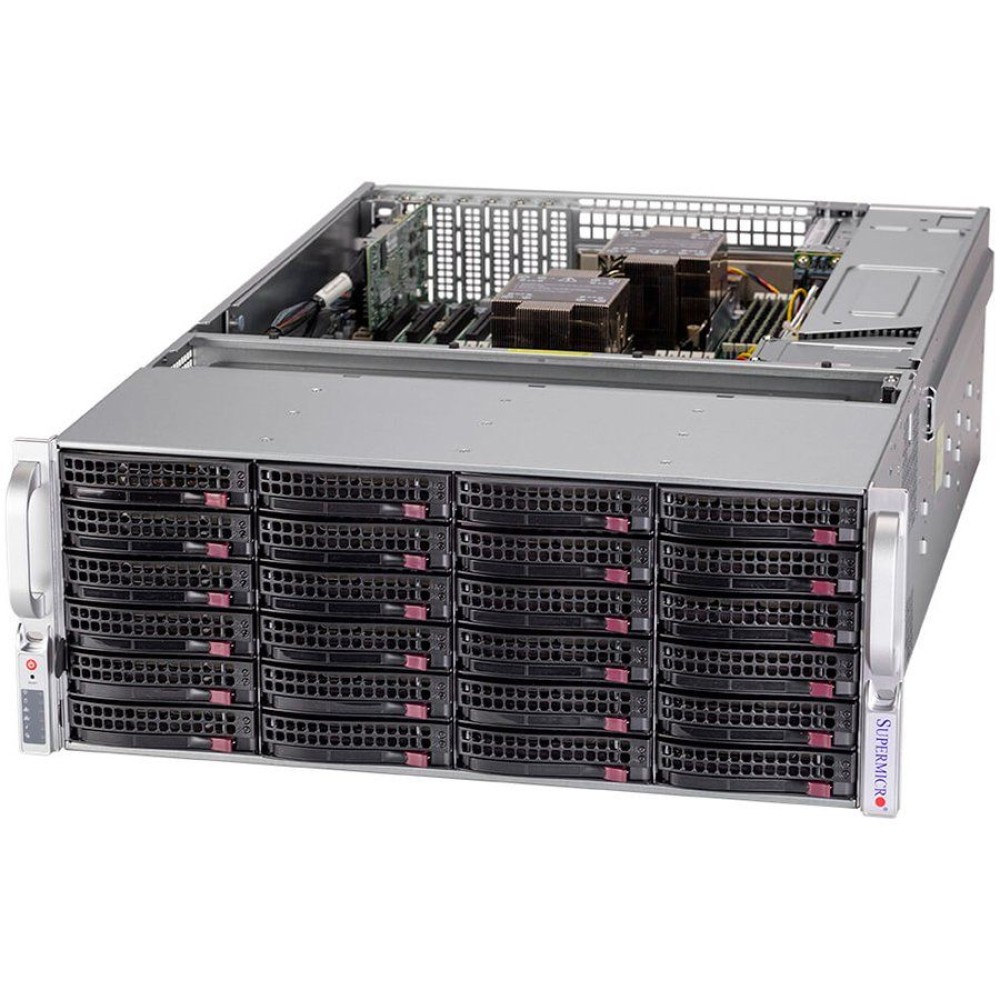 Платформа Supermicro server barebone SSG-640P-E1CR36H Dual Socket P+, 36 3.5