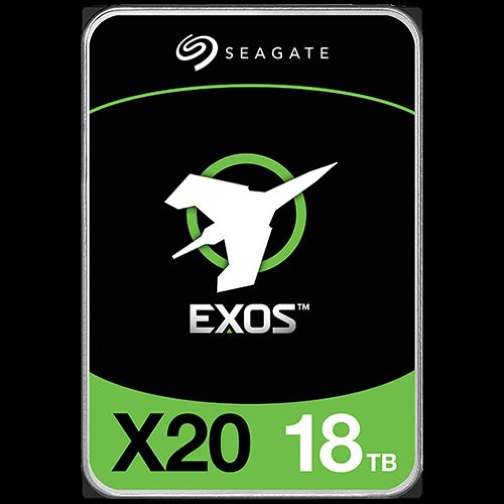 SEAGATE HDD Server Exos X20 HDD 512E/4KN (SED BASE,  3.5'/ 18TB/ SAS 12Gb/s / 7200rpm)