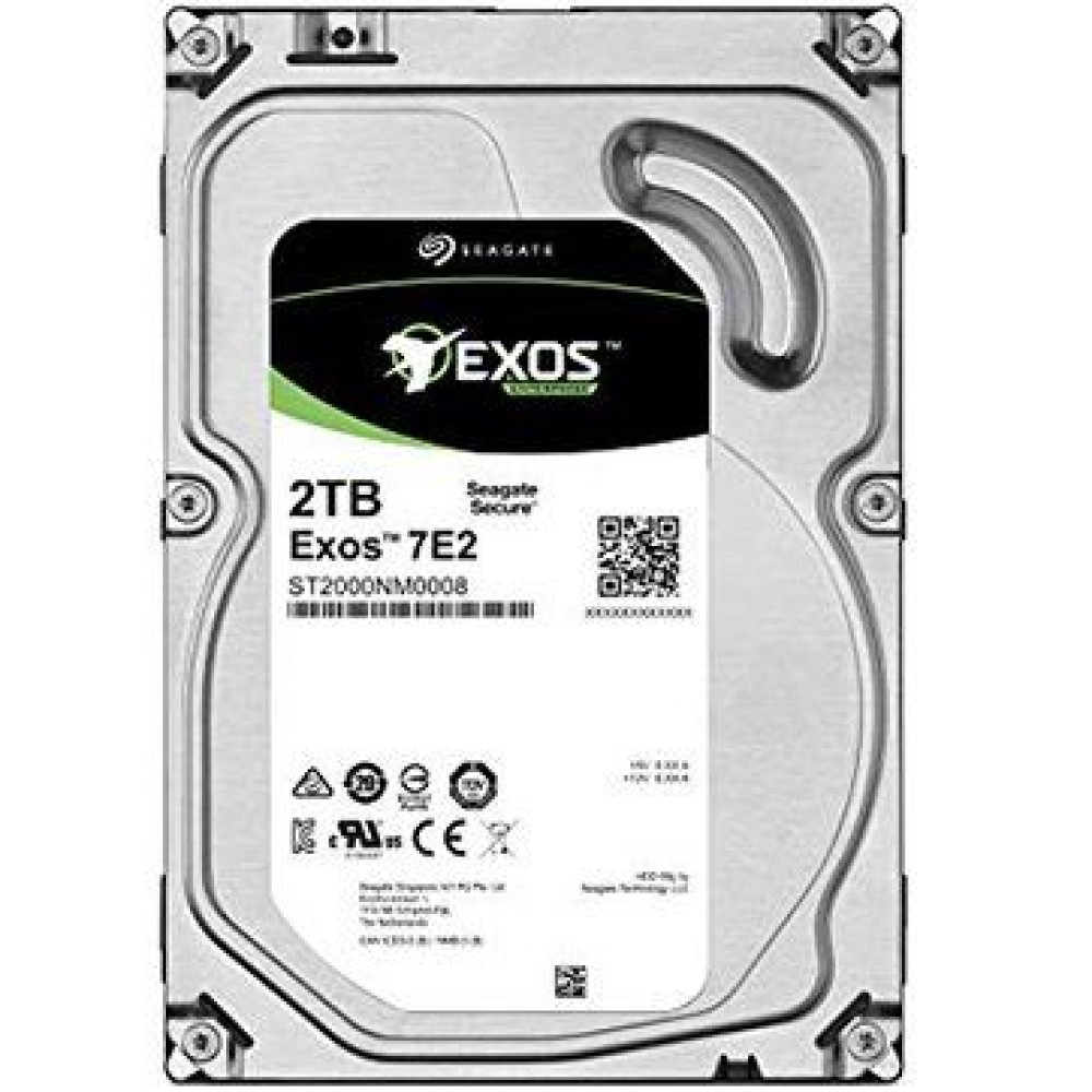 SEAGATE HDD Server Exos 7E2 512N (3.5'/2TB/128m/SATA 6Gb/s/7200rpm)