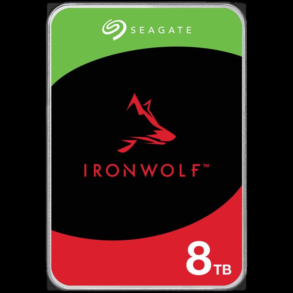 SEAGATE HDD IronWolf (3.5'/ 8TB/ SATA 6Gb/s/ rmp 7200)