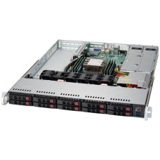 Supermicro SuperServer SYS-1019P-WTR 1U, LGA 3647, TDP 70-205W, Intel C622, 6xDDR4, 10x2.5