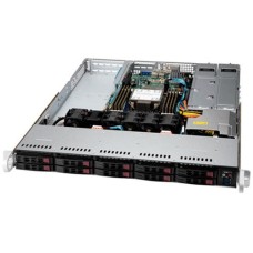 Supermicro SYS-110P-WTR 1U, LGA-4189, TDP 270W, Intel C621A, 8xDDR4, 10x2.5