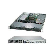 Supermicro server barebone SYS-5019C-WR 1U, Single Socket H4  E-2100 series, 4 DIMM slots, 4 Hot-swap 3.5