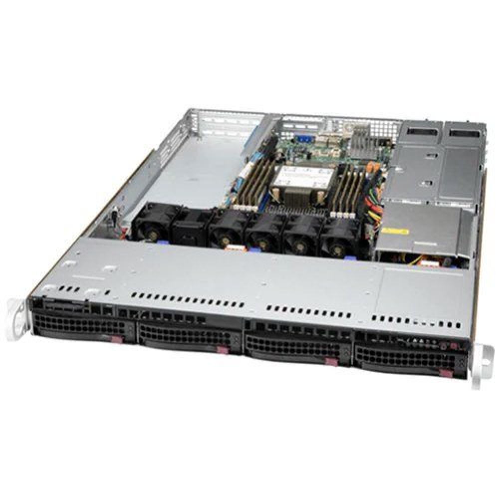 Supermicro SYS-510P-WT 1U, LGA-4189, TDP 270W, Intel C621A, 8xDDR4, 4x 3.5