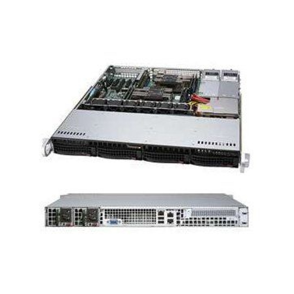 Supermicro SuperServer SYS-6019P-MTR 1U, 2xLGA 3647, TDP 70-140W, Intel C621, 8xDDR4, 4x3.5'' Hot-swap, SATA3 (6Gbps); RAID 0, 1, 5, 10, 1xPCI-E 3.0 x8, 2x1GbE LAN,  1xRJ45 IPMI, 2xUSB 2.0, 1xVGA, 1 COM, 2x800W