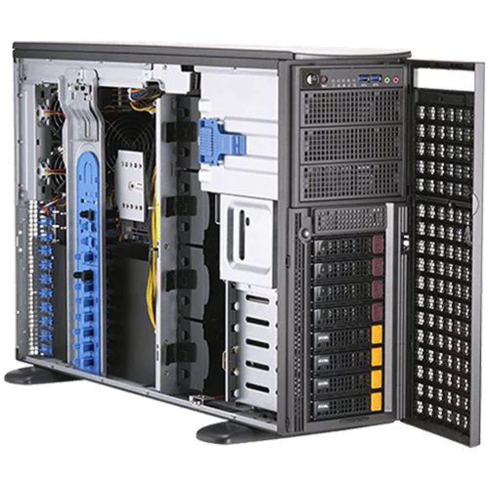 Supermicro SYS-740GP-TNRT 4U, 2xLGA-4189, TDP 270W, Intel C621A, 16xDDR4, 8x 3.5