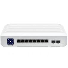 Ubiquiti Enterprise Layer 3, PoE switch with (8) 2.5GbE, 802.3at PoE+ RJ45 ports and (2) 10G SFP+ ports