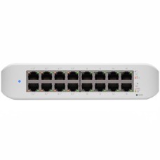 UBIQUITI Lite 16 PoE; (8) GbE PoE+, (8) GbE ports; 45W total PoE availability; Wall mountable.