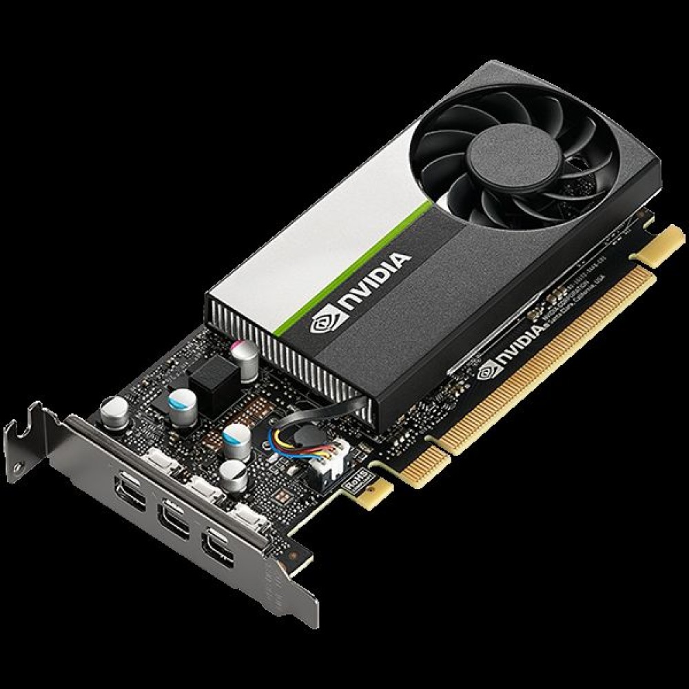 PNY NVIDIA T400 2 GB GDDR6, 64-bit, PCIEx16 3.0, mini DP 1.4 x3, Active cooling, LP, Retail