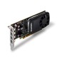 PNY NVIDIA Video Card Quadro P1000 GDDR5 4GB/128bit, 640 CUDA Cores, PCI-E 3.0 x16, 4xminiDP, Cooler, Single Slot, Low Profile (4xmDP-DP Cables, Full Size and Low Profile Bracket included)