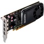 PNY NVIDIA QUADRO P1000 4GB GDDR5, 128-bit, PCIEx16 3.0, mini DP 1.4 x4, Active cooling, TDP 47W, LP, Retail