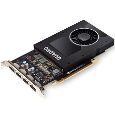 Видеоплата PNY Quadro P2000, PCI-Express 3.0 x16 5 GB GDDR5 160-bit, SLI , HDCP 2.2 and HDMI 2.0b support, 4x DP 1.4