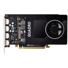 PNY NVIDIA QUADRO P2200 5GB GDDR5, 160-bit, PCIEx16 3.0, DP 1.4 x4, Active cooling, TDP 75W, FP, Bulk (1 × DP to DVI (SL), 1 × Quick Installation Guide included)