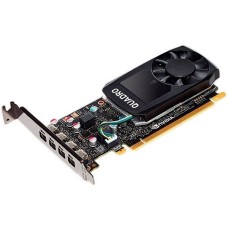 PNY NVIDIA QUADRO P620 DVI 2GB GDDR5, 128-bit, PCIEx16 2.0, mini DP 1.4 x4, Active cooling, TDP 40W, LP, Bulk (4 × mDP to DVI-D SL, 1 x LP Bracket included)