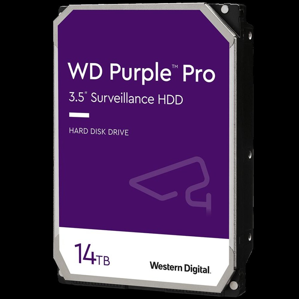 HDD AV WD Purple (3.5'', 14TB, 512MB, 7200 RPM, SATA 6 Gb/s)