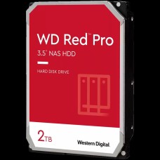 HDD Desktop WD Red Pro (3.5'', 2TB, 64MB, 7200 RPM, SATA 6 Gb/s)