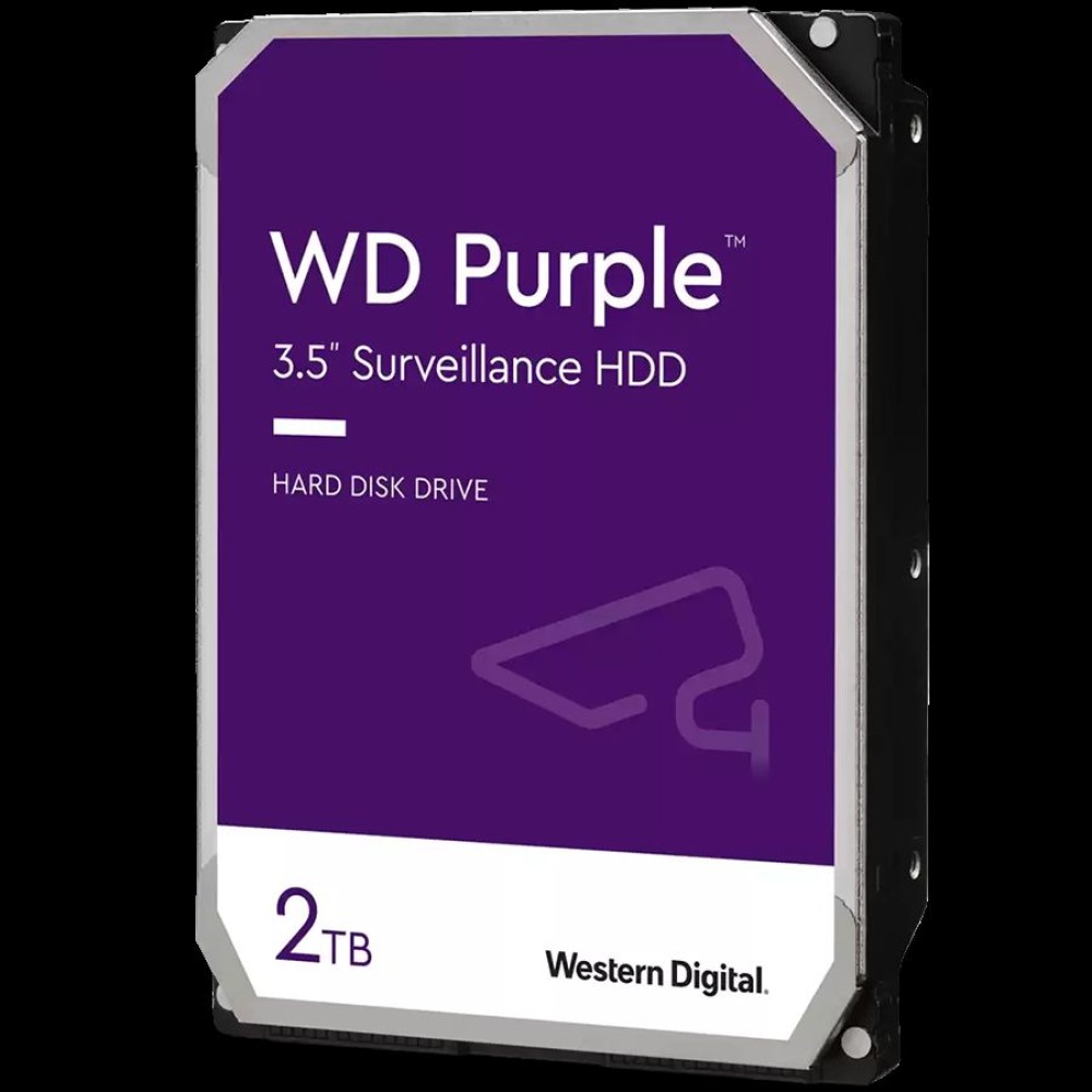 HDD AV WD Purple (3.5'', 2TB, 256MB, 5400 RPM, SATA 6 Gb/s)