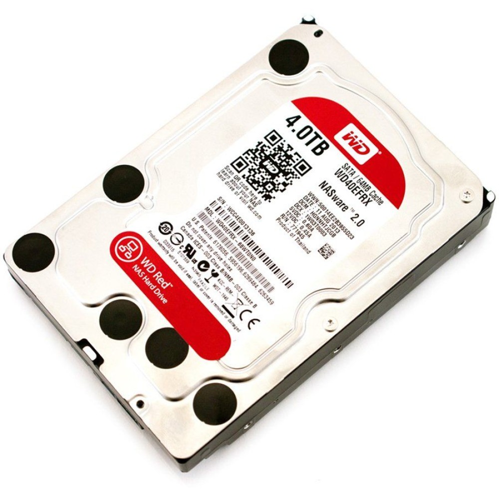 WD Red Plus HDD Desktop (3.5'', 4TB, 64MB, RPM IntelliPower, SATA 6 Gb/s)