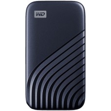 WD 2TB My Passport SSD - Portable SSD, up to 1050MB/s Read and 1000MB/s Write Speeds, USB 3.2 Gen 2 - Midnight Blue