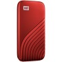 WD 2TB My Passport SSD - Portable SSD, up to 1050MB/s Read and 1000MB/s Write Speeds, USB 3.2 Gen 2 - Red, EAN: 619659184599