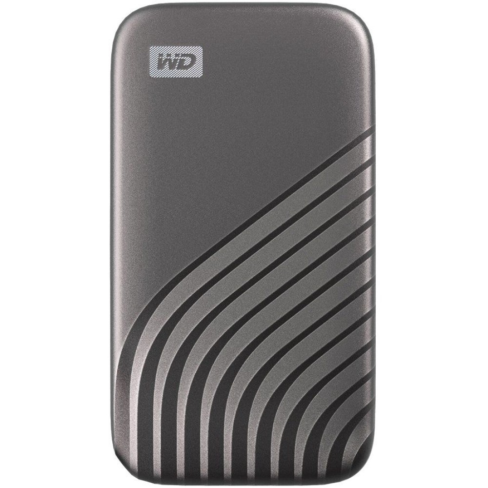 SANDISK My Passport External SSD 2TB USB 3.2, Silver, 1050MB/s Read, 1000MB/s Write, PC & Mac Compatiable