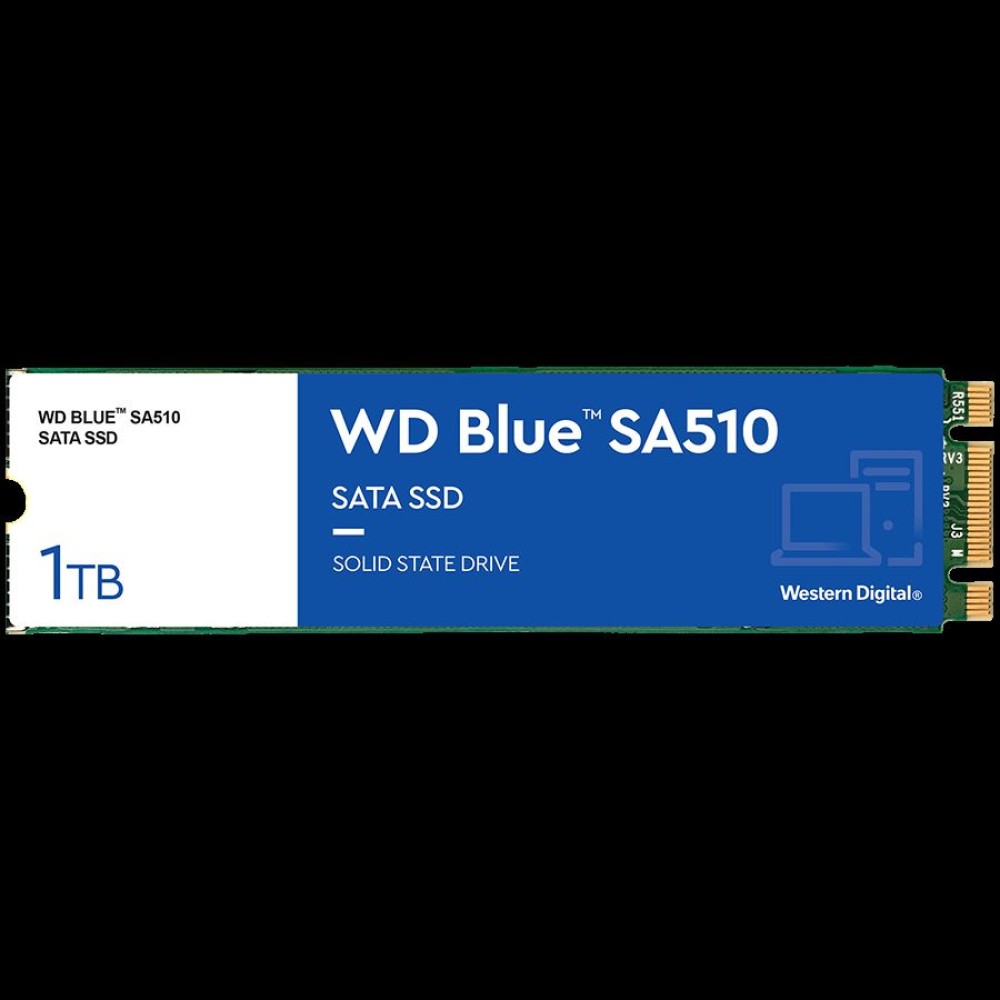 SSD WD Blue (M.2, 1TB, SATA 6Gb/s)