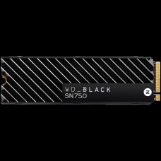 WD SSD BLACK SN750 1Tb M.2 2280 NVMe Read/Write: 3470 / 3000 MB/s, 515k/560k IOPS, TBW 600TB Heatsink