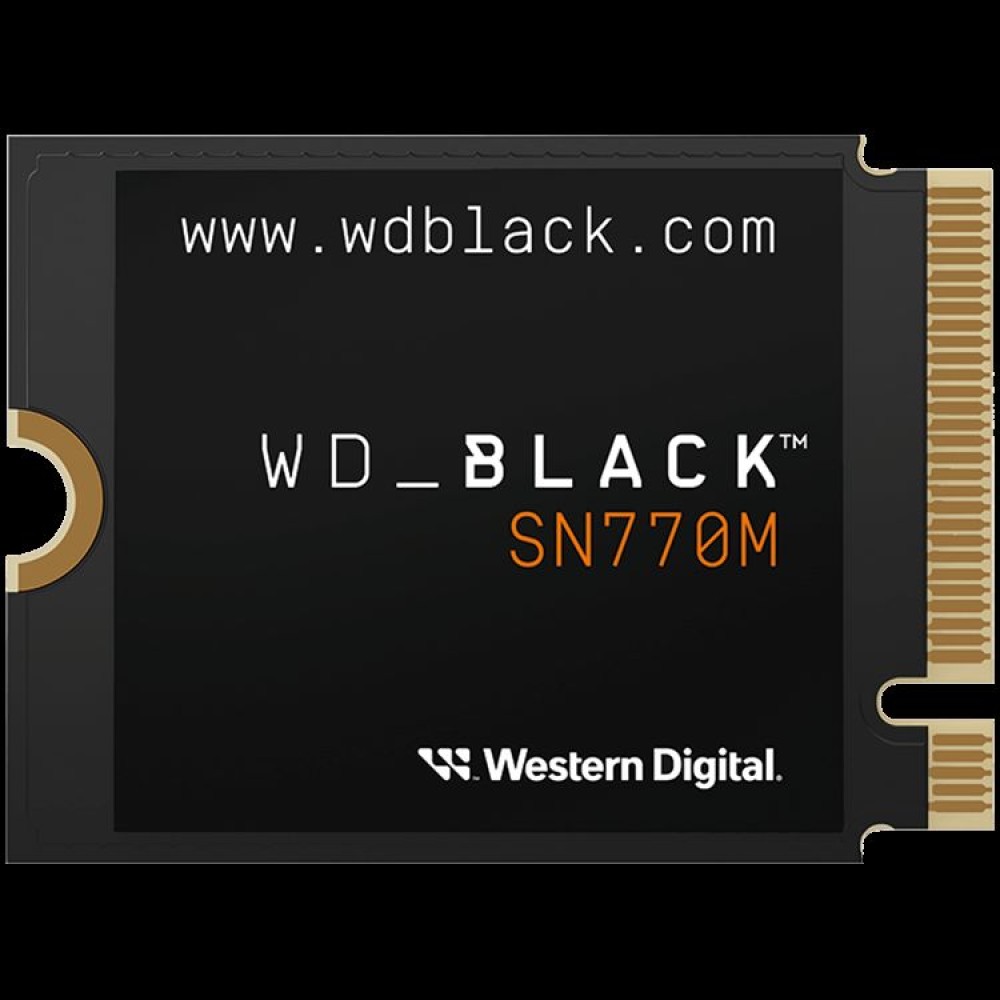 SSD WD Black SN770M 2TB M.2 2230 PCIe Gen4 x4 NVMe, Read/Write: 5150/4850 MBps, IOPS 650K/800K, TBW: 1200